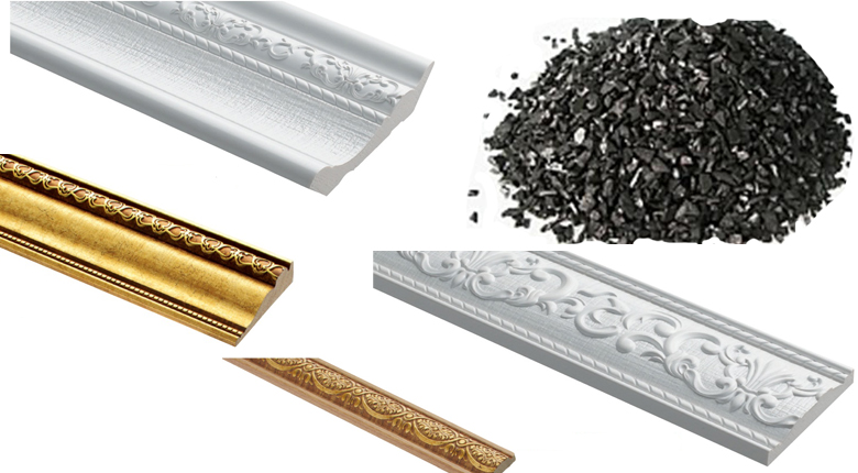 Phào Chỉ Nhựa Cao Cấp Chứa Than Hoạt Tính