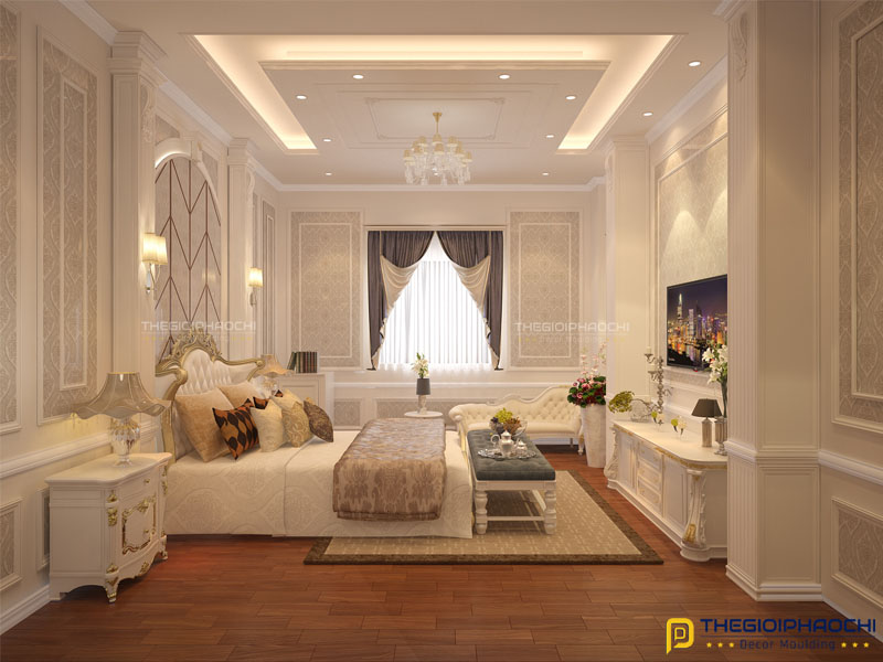 Nghệ Thuật Trang Trí Nội Thất Kết Hợp Phào Chỉ Hàn Quốc