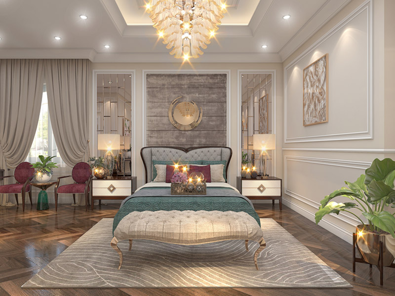 Thiết Kế Phào Chỉ Nhựa Biệt Thự Bình Dương Đẹp Mê Ly