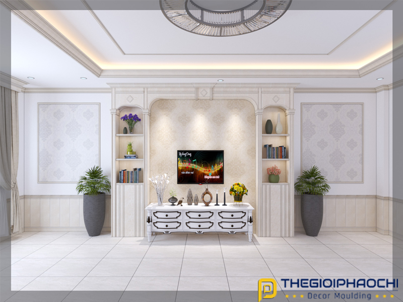 Giấy Dán Tường Hàn Quốc Trang Trí Phòng Khách