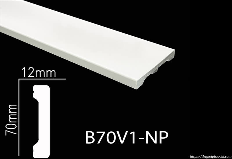 Len Chân Tường Nhựa PS Hàn Quốc NP-B70