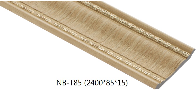 Phào Chỉ Trần Tân Cổ Điển Màu Giả Gỗ NB-T85