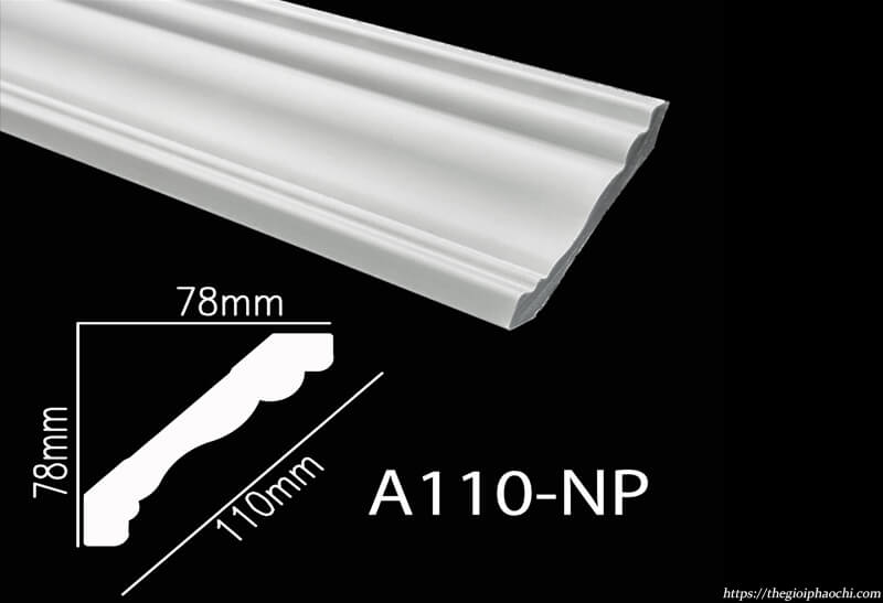 Phào Chỉ Trần Nhựa PS Hàn Quốc NP-A110
