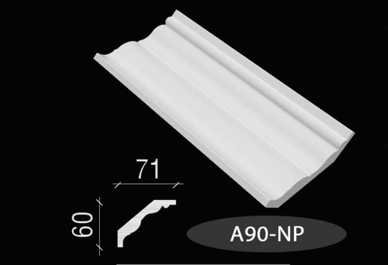 Phào Chỉ Trần Nhựa PS Hàn Quốc NP-A90