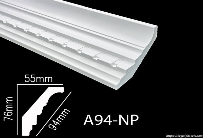 Phào Chỉ Trần Nhựa PS Hàn Quốc NP-A94