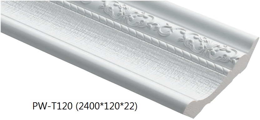 Phào Chỉ Trần Nhựa Hàn Quốc PW-T120
