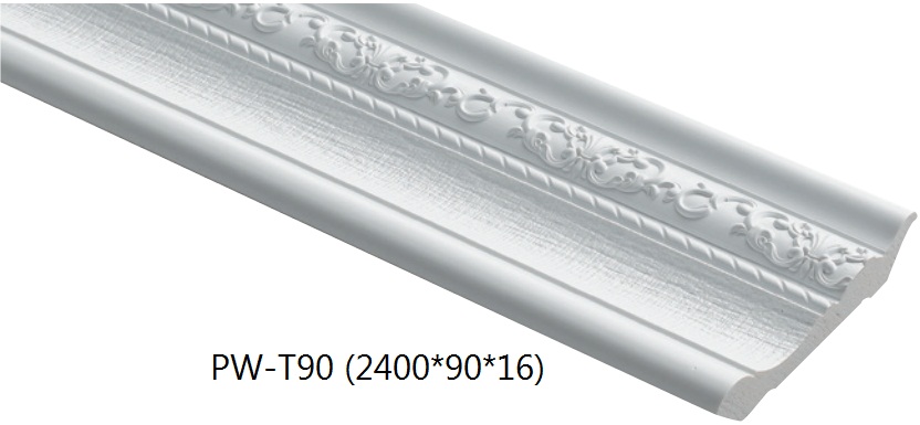 Phào Chỉ Trần Nhựa Hàn Quốc PW-T90