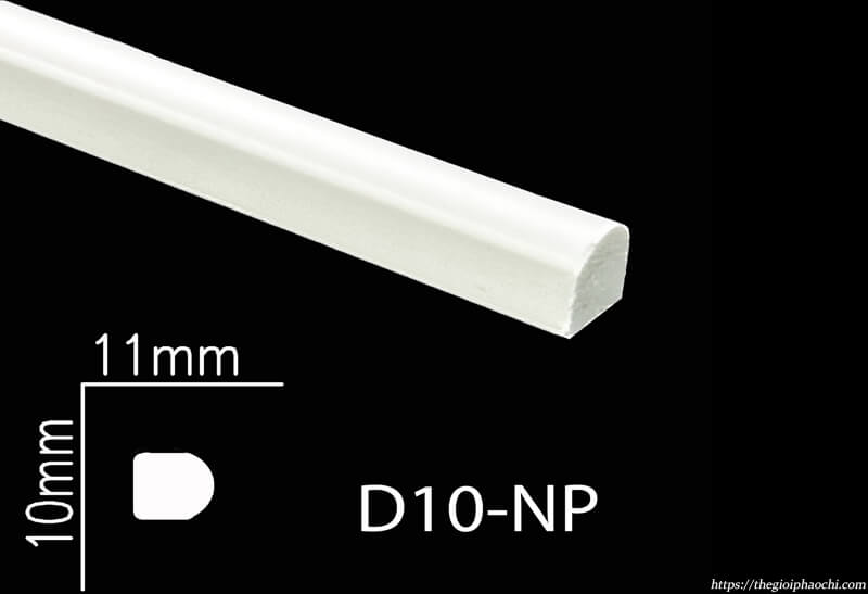 Phào Chỉ Tường Nhựa PS Hàn Quốc NP-D10