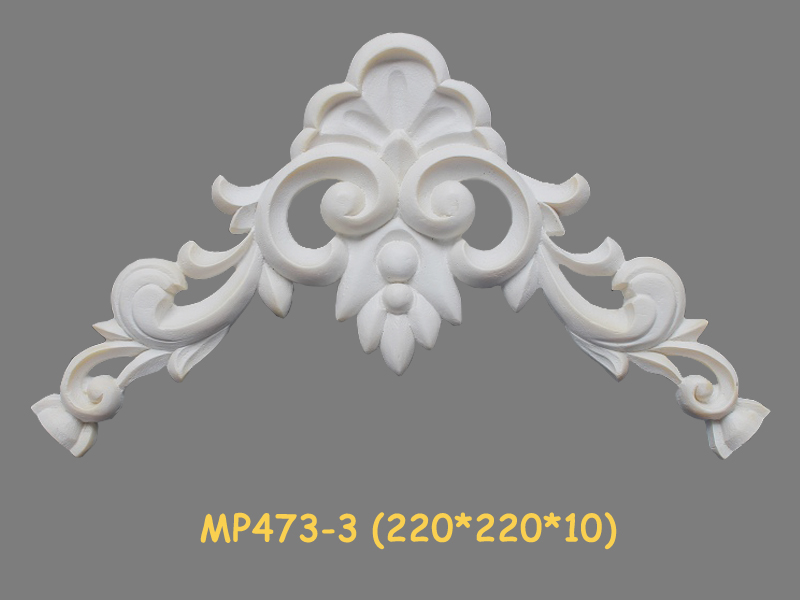 Phù điêu nối góc hoa văn MP473-3