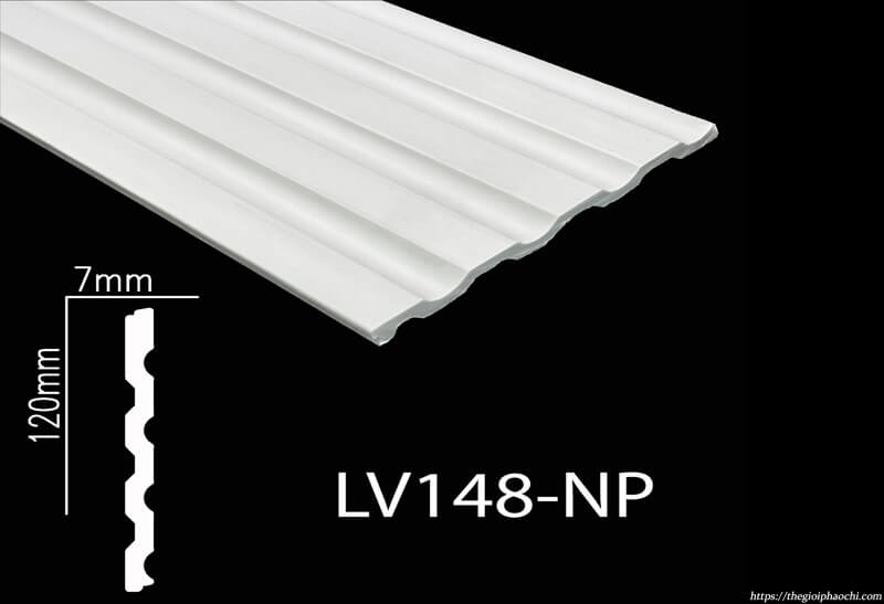 Tấm Ốp Tường Nhựa PS Hàn Quốc Sóng Vuông LV-148